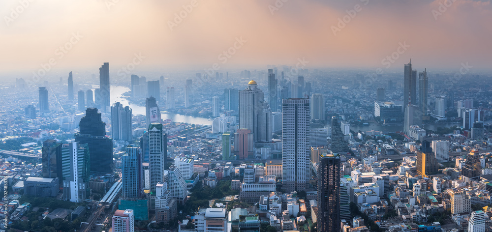 Bangkok cityscape is among the world's top tourist destinations