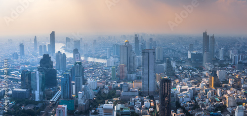 Bangkok cityscape is among the world's top tourist destinations