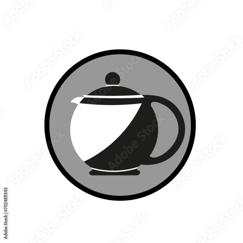 Teapot Icon Vector Simple For Your Business Can Edit