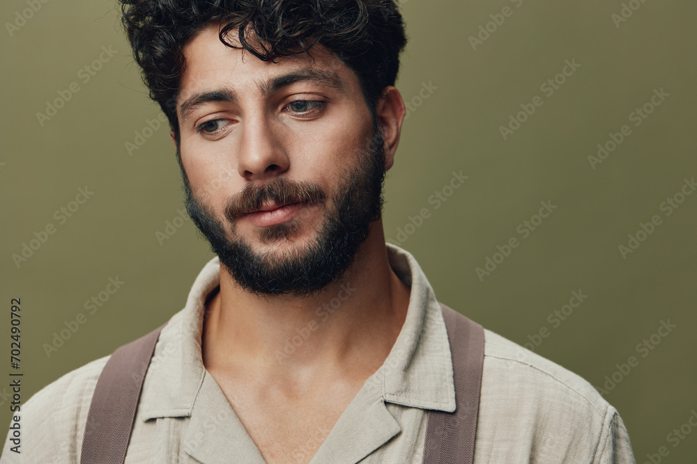 Face caucasian handsome guy male portrait men person adult young fashion Face caucasian handsome guy male portrait men person adult young fashion