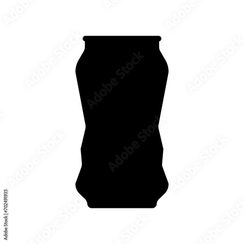Crushed can icon