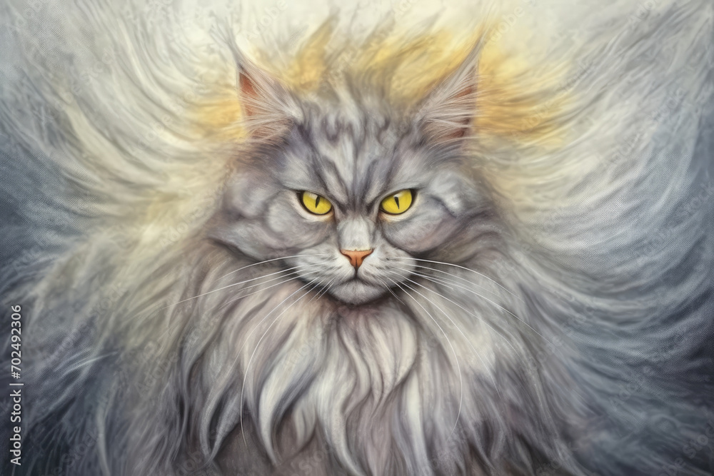 portrait of a cat