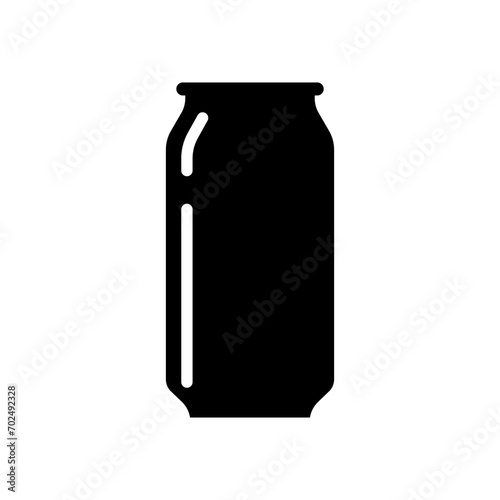 Beer, soda can icon vector