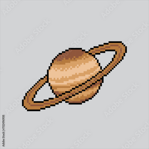 Pixel art illustration Planetary Rings. Pixelated Saturn. Space Planetary Saturn Rings
pixelated for the pixel art game and icon for website and video game. old school retro.