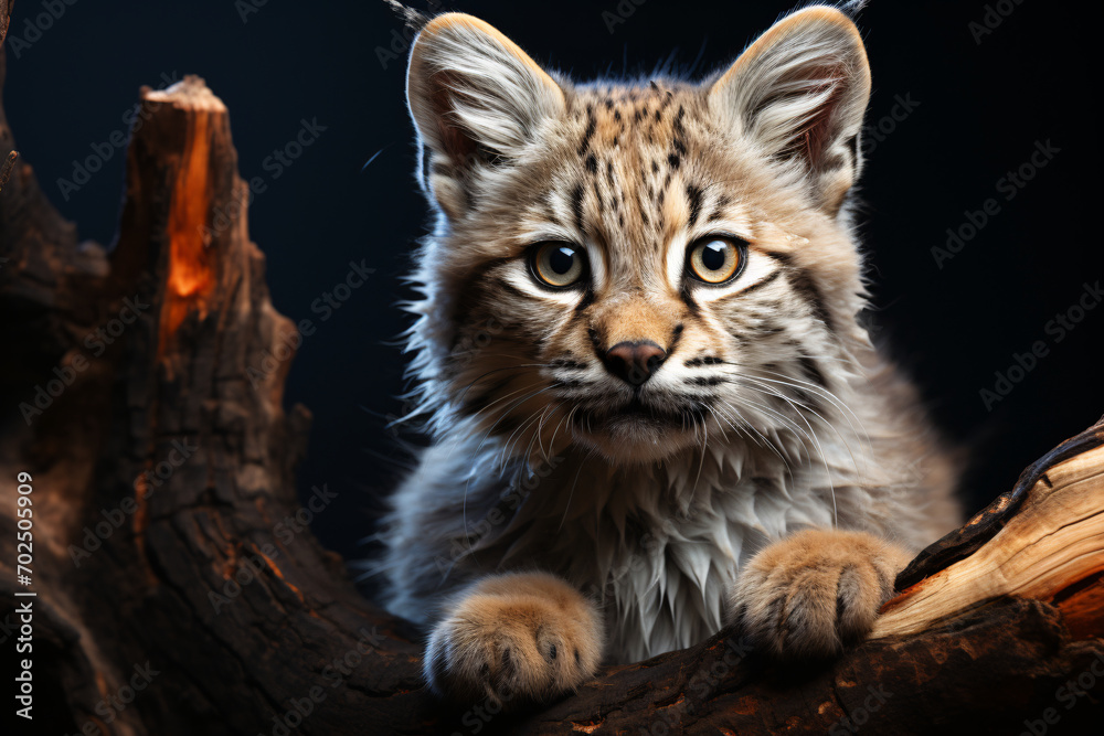 Realistic photography of Bobcat animal