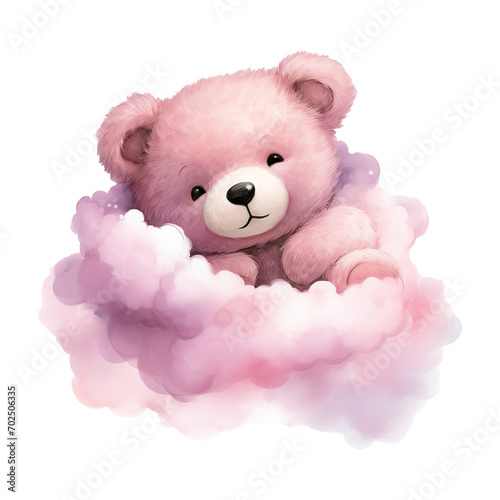Cuddly Comfort: Valentine's Day Sleepy Bear - A Relaxing Companion for Your Special Valentine