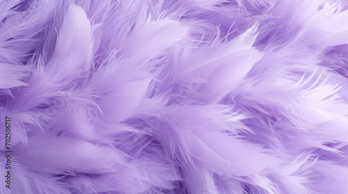 abstract fur background, concept color of the year 2024 Lavender Whisper. © Bela