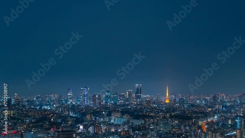 Wallpaper Mural 東京風景・タイムラプス Torontodigital.ca