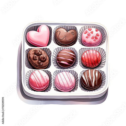 Luxurious Valentine Chocolate Box © KidsStation