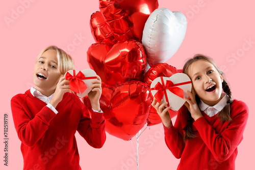Happy little children with ...