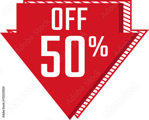 Discount offer logo vector
