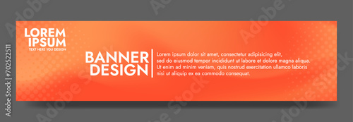 Abstract orange banner color with a unique wavy design. It is ideal for creating eye catching headers, promotional banners, and graphic elements with a modern and dynamic look.