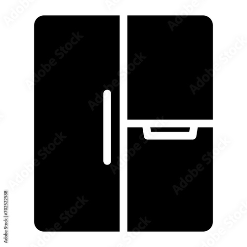 fridge appliance icon vector illustration design