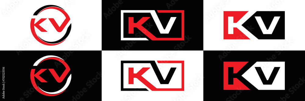 KV logo. KV set , K V design. White KV letter. KV, K V letter logo design. Initial letter KV letter logo set, linked circle uppercase monogram logo. K V letter logo vector design.
KV logo. KV set , K V design. White KV letter. KV, K V letter logo design. Initial letter KV letter logo set, linked circle uppercase monogram logo. K V letter logo vector design.