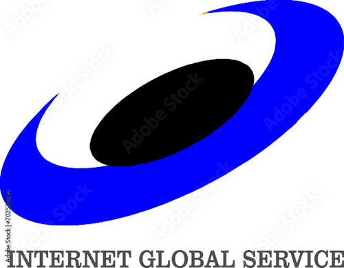 illustration vector graphic of global internet service icon