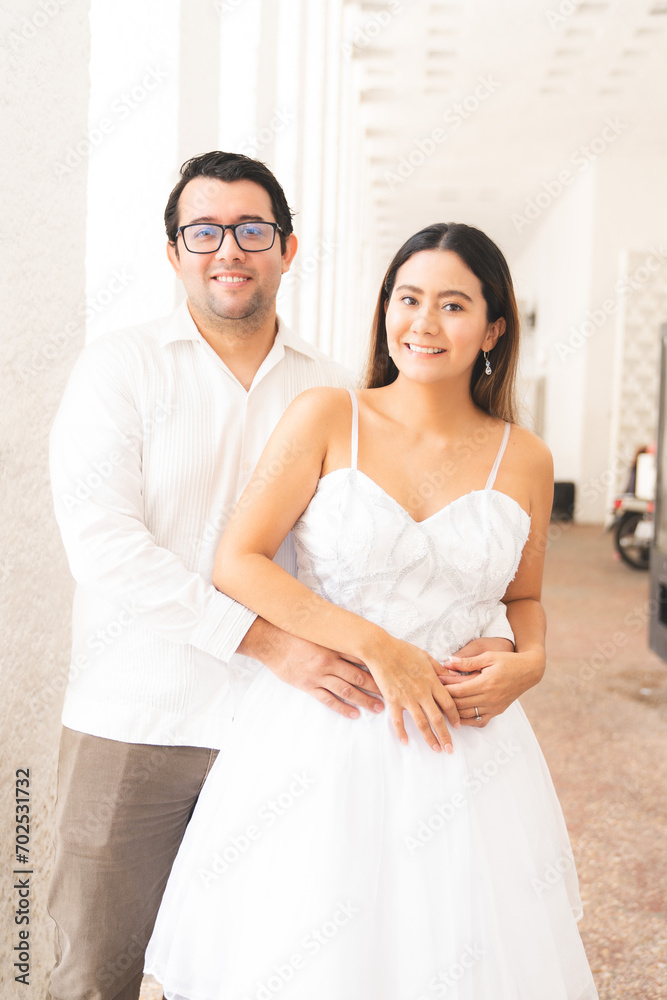 Naklejka premium Amor Blanco