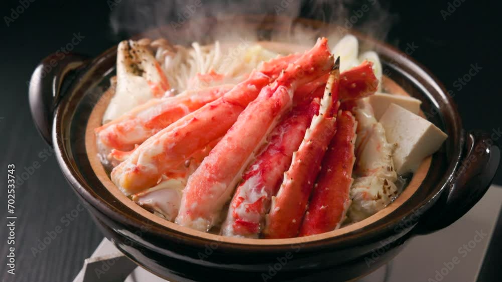 タラバガニの美味しい蟹鍋