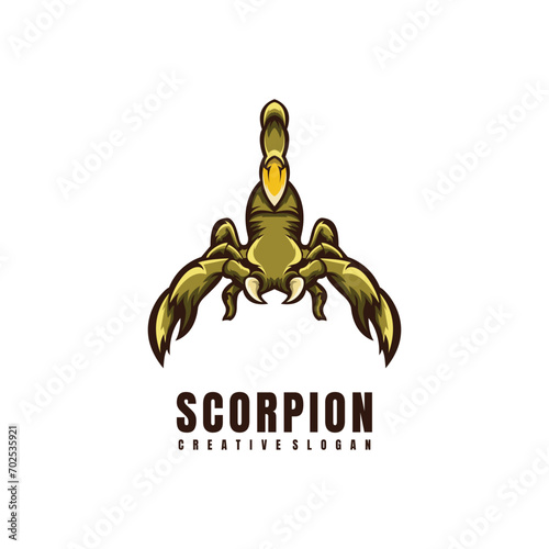 Illustration Scorpion Mascot Logo