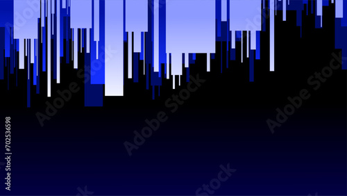 Creative cyber technology abstract lines geometric presentation background.