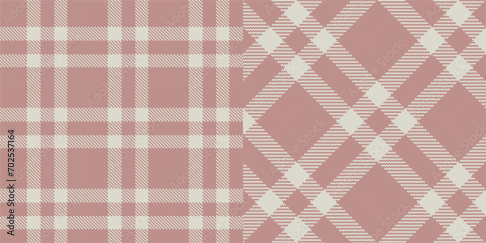 Vector checkered pattern or plaid pattern in pink, white . Tartan, textured seamless plat for flannel shirts, duvet covers, other autumn winter textile mills. Vector Format Vector checkered pattern or plaid pattern in pink, white . Tartan, textured seamless plat for flannel shirts, duvet covers, other autumn winter textile mills. Vector Format