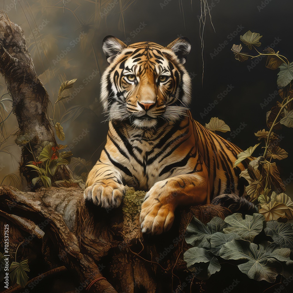 Tiger In The Jungle, Generative AI