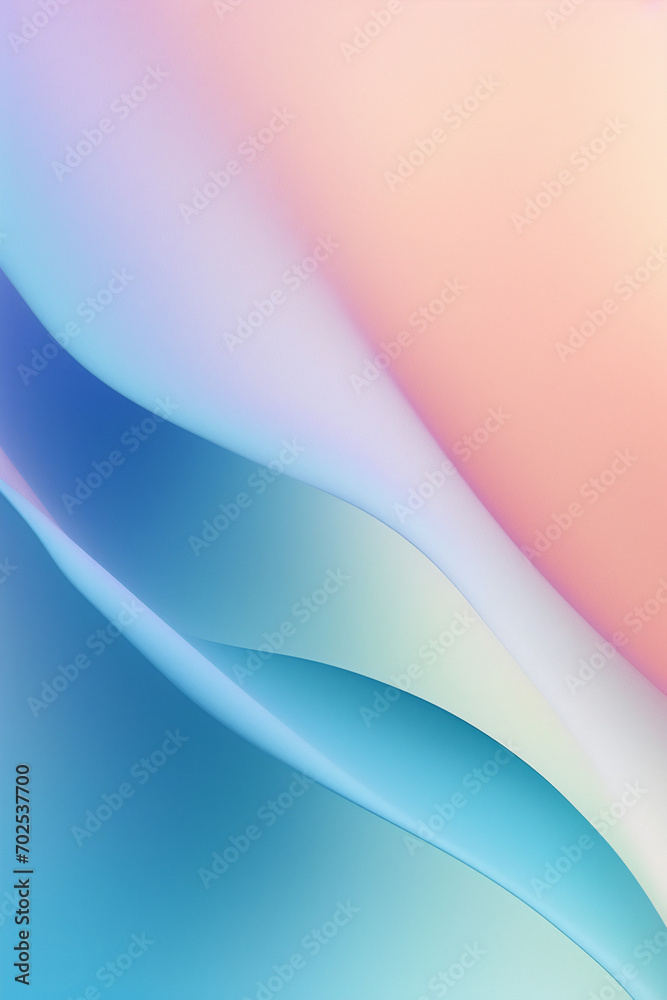 Fototapeta premium Soft Blue and Pink Gradient Mesh Template Background