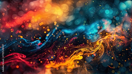  mix of bright colors and gold reflective particles randomly distributed  Marvel background texture  liquid glossy effect  golden metallic and mix color pattern wallpaper  colorful vibrant texture
