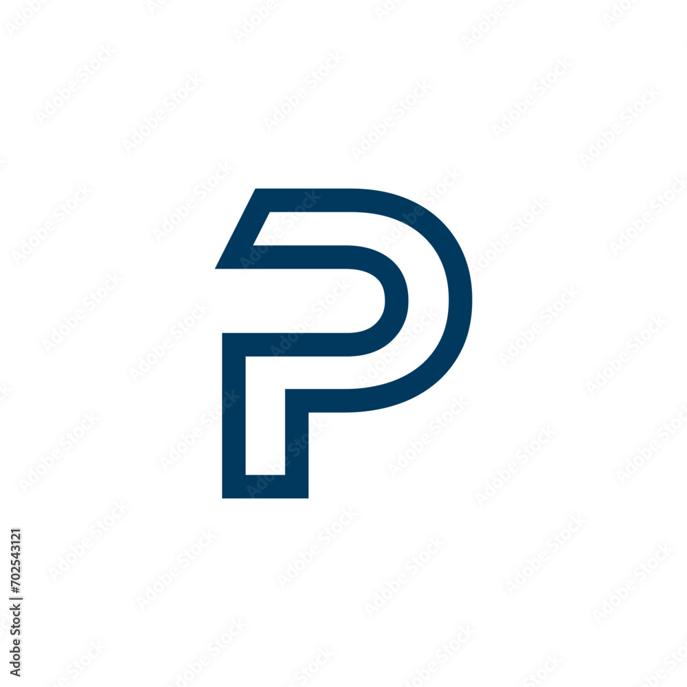 P letter logo design vector P letter logo design vector