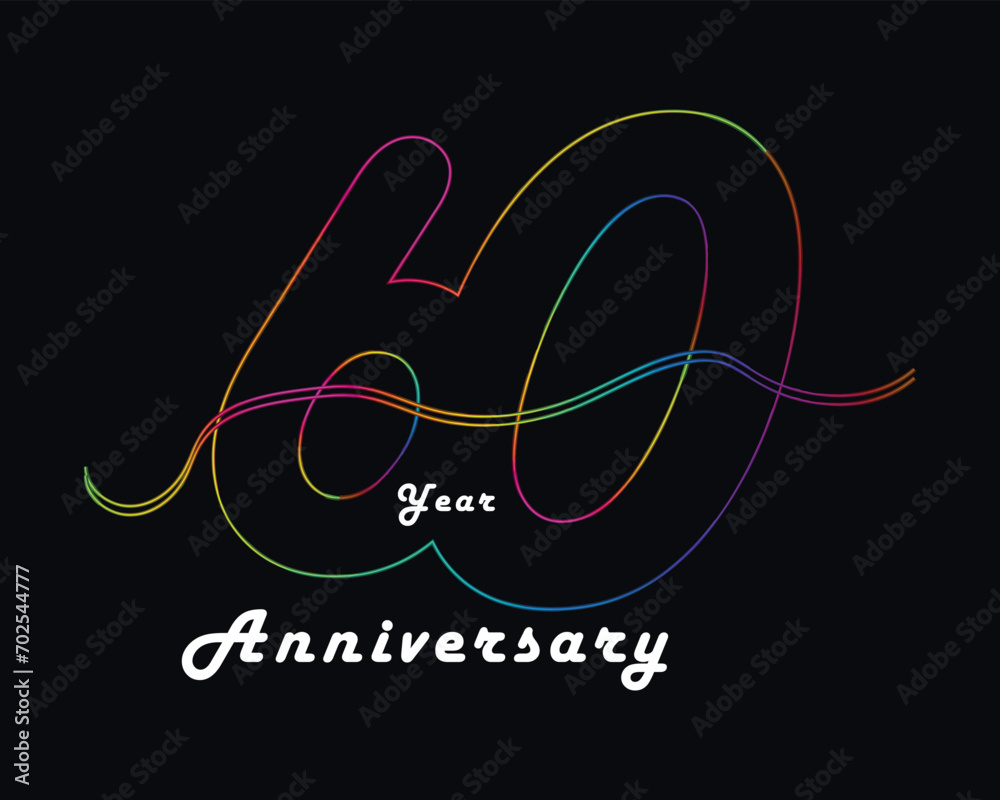Neon, Set of Anniversary vector design with multiple line number golden color for celebration event, invitation, greeting, web template, leaflet and booklet Neon, Set of Anniversary vector design with multiple line number golden color for celebration event, invitation, greeting, web template, leaflet and booklet