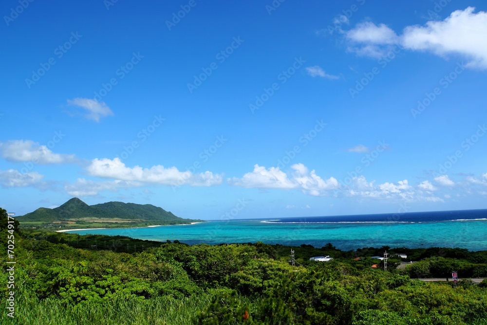 View from Tamatorizaki Observatory, Okinawa View from Tamatorizaki Observatory, Okinawa