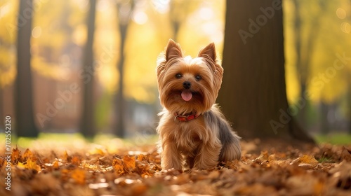 yorkshire terrier in the park © Nuttapong