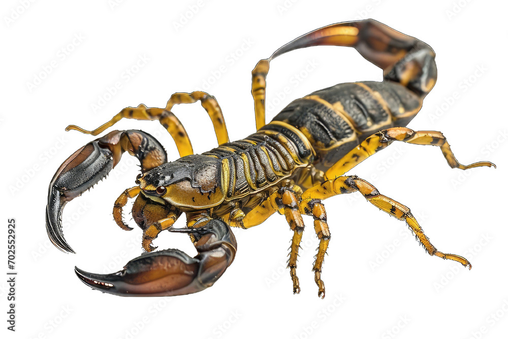 scorpion isolated on white background scorpion isolated on white background