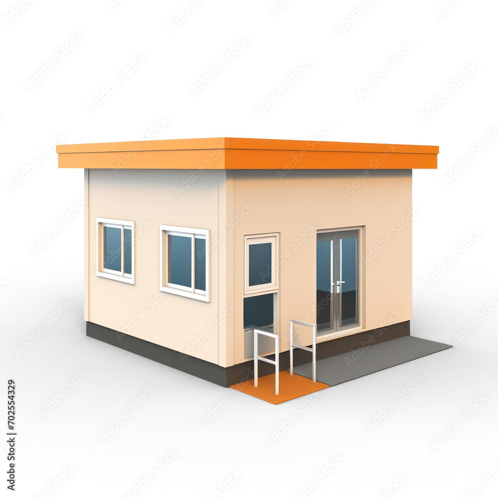 house on isolate transparency background, PNG
