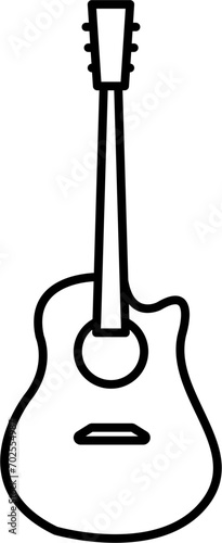 Guitar Doodle Vector Illustration