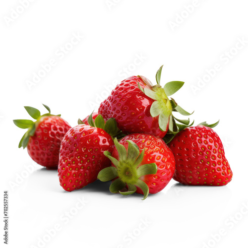 strawberries on isolate transparency background, PNG
