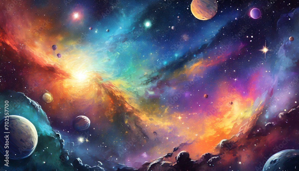 Obraz premium planet and space