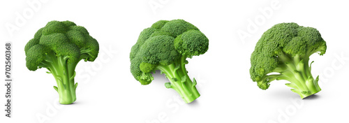 broccoli on isolate transparency background, PNG