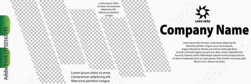 food banner design template