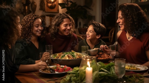 Treasured Family Bonding Over a Hispanic Feast