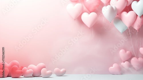 pink room valentine's background