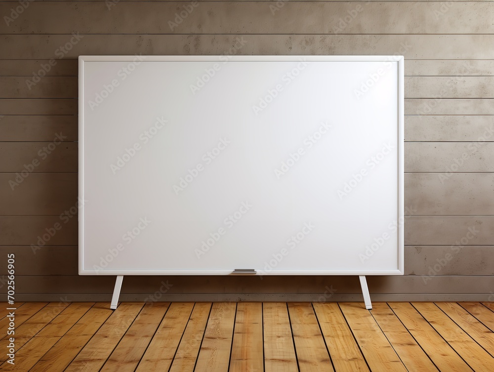 Interactive Whiteboard Mockup for Creative Ideas - AI Generated Interactive Whiteboard Mockup for Creative Ideas - AI Generated