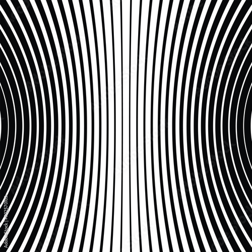 abstract monochrome geometric black vertical wave line.