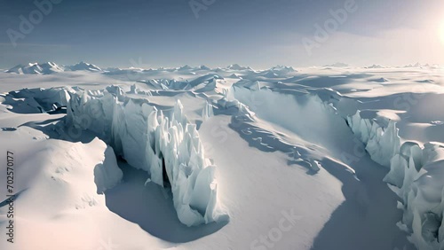 Polar Ice Landscape
 photo