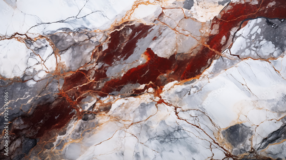 Fototapeta premium Marble surface, texture background. 