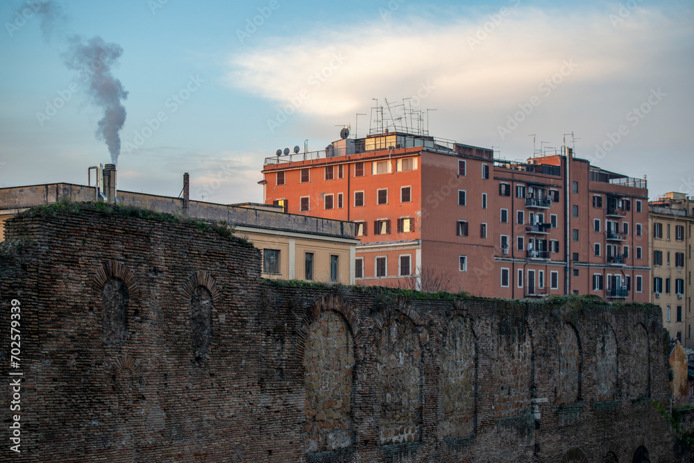 Matin d'hiver à Rome