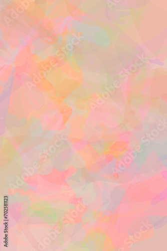 Abstract colorful background image Sunset Dreamscape cozy feeling Pink Orange Yellow Soft blue Pastel tone 