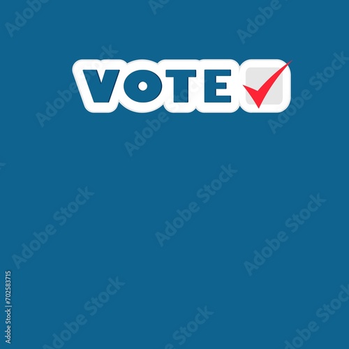 General and Presidential elections Vote . Election Vote banner poster design 