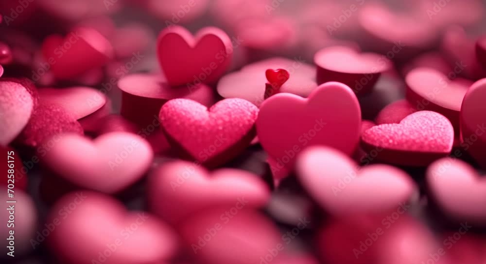 Abstract hearts animated background Abstract hearts animated background