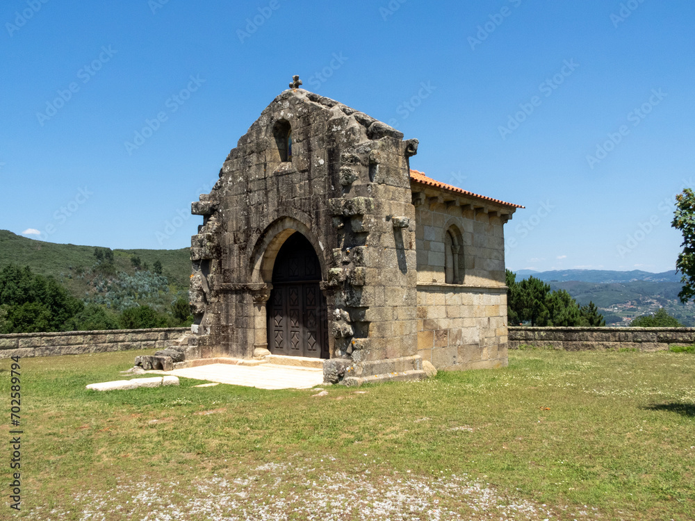 Chapel of our lady of the Liberation of fandinhães (13th century). Marco de Canaveses. Portugal.