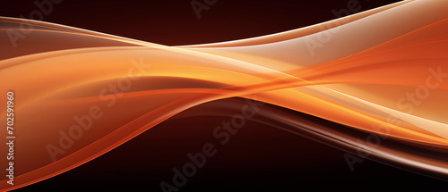 Fluid Amber Waves    Orange light wave 